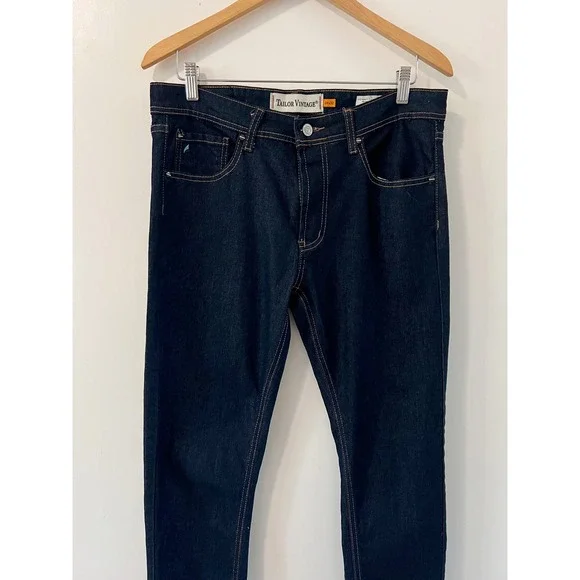 Tailor Vintage Connecticut ORIGINALS Canaan Slim Fit Stretch Waist Jeans 34x32